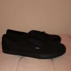 Vans Women's Black Canvas Sneakers